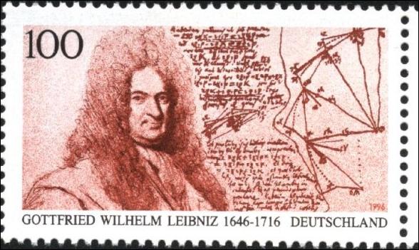 Leibniz stamp